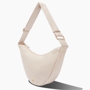 July Crescent Everyday Bag Crossbody Sling in Natural Cotton Canvas NEW